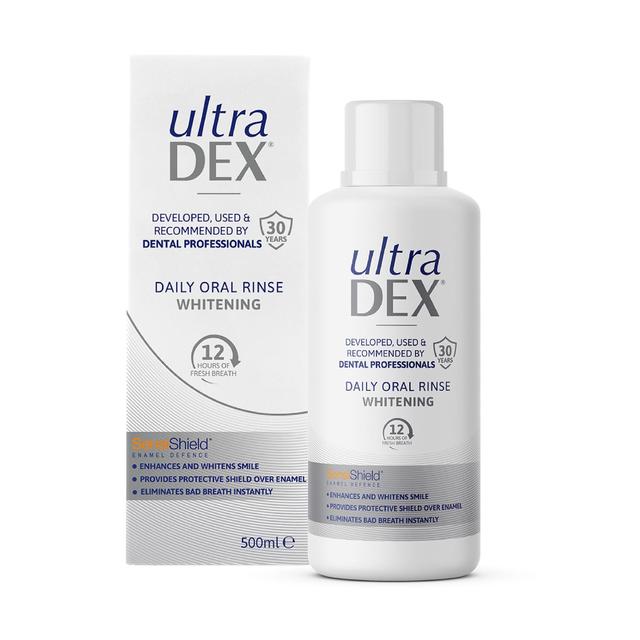 UltraDEX Daily Oral Rinse Whitening   500ml GOODS M&S