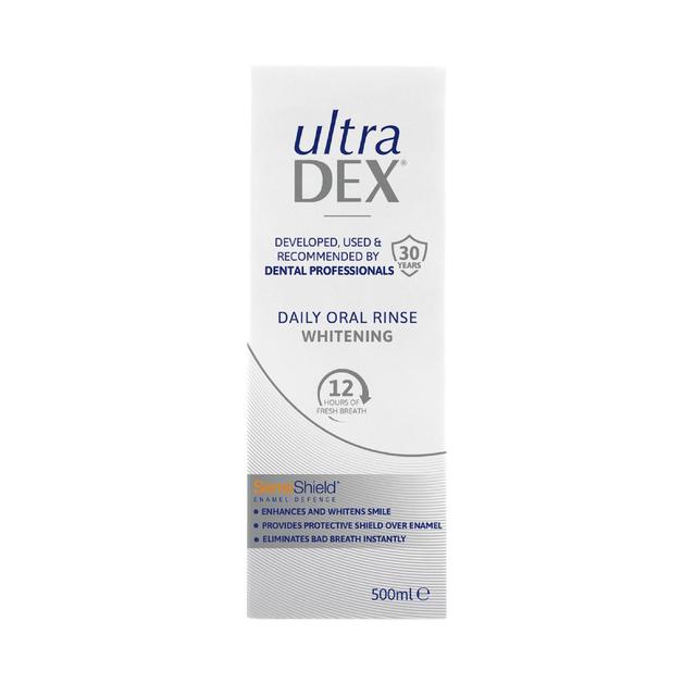 UltraDEX Daily Oral Rinse Whitening   500ml GOODS M&S