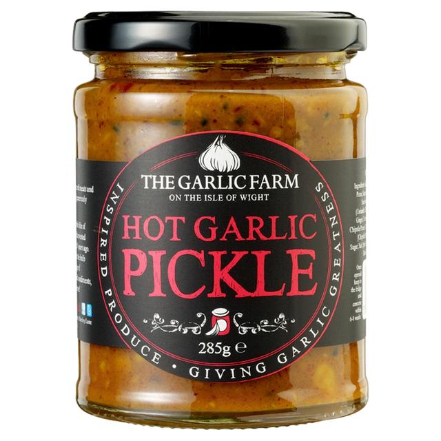 The Garlic Farm Hot Garlic Pickle 282g GOODS M&S