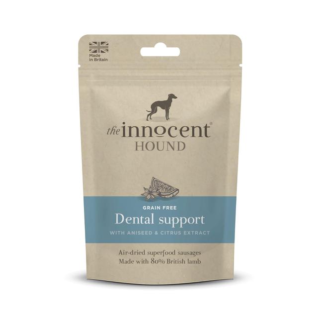 The Innocent Hound Dog Treats Dental Support Superfood Sausages 100g GOODS M&S