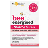 Unbeelievable Health Bee Energised Energy & Focus Supplement Capsules 20 per pack GOODS M&S