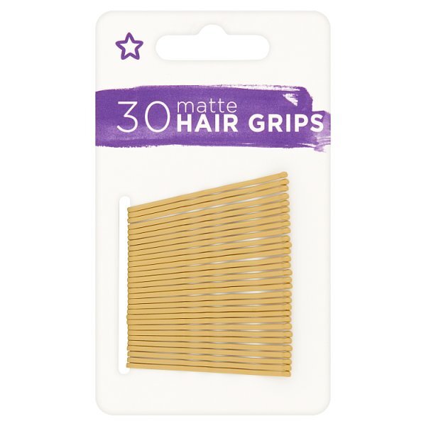 Superdrug Gloss Bobby Pins 30 Black GOODS Superdrug Blonde