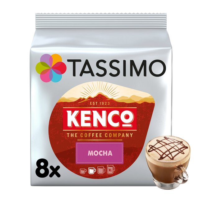 Tassimo Kenco Mocha Coffee Pods 8 per pack GOODS M&S