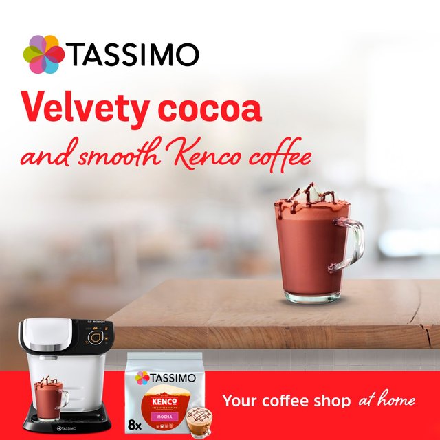 Tassimo Kenco Mocha Coffee Pods 8 per pack GOODS M&S