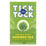 Tick Tock Organic Rooibos Green Tea Bags 40 per pack GOODS M&S