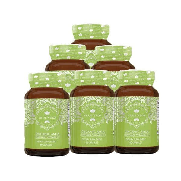 True Veda | Organic Amla | Vitamin C | Vegan | 360 Caps GOODS Superdrug