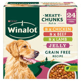 Winalot Meaty Chunks Mixed in Jelly Wet Dog Food    24 x 100g GOODS M&S