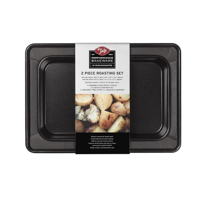 Tala 2 Non-Stick Roasters Large and Medium 2 per pack GOODS M&S