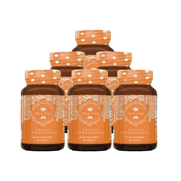 True Veda | Organic Ashwagandha | Vegan | 360 Caps GOODS Superdrug