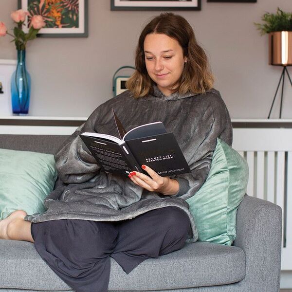 Wellbeing Huggie Blanket in Grey GOODS Superdrug