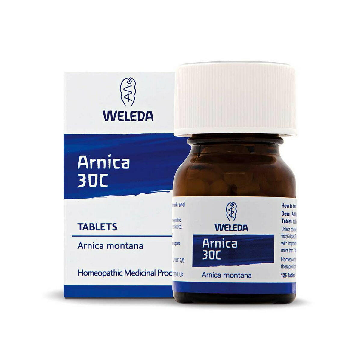 Weleda Arnica Tablets - 125 x 30C First Aid Boots