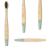 Wild & Stone | Adult Bamboo Toothbrush - 4 Pack - Medium GOODS Superdrug
