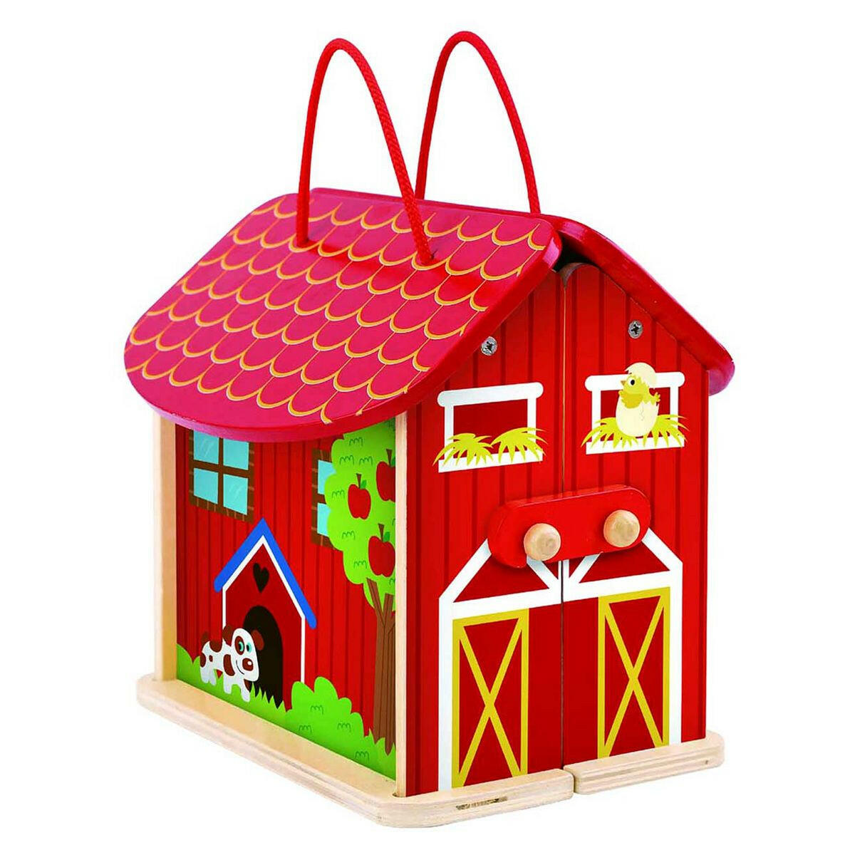 Tooky Toy Wooden Foldable Farm GOODS Boots