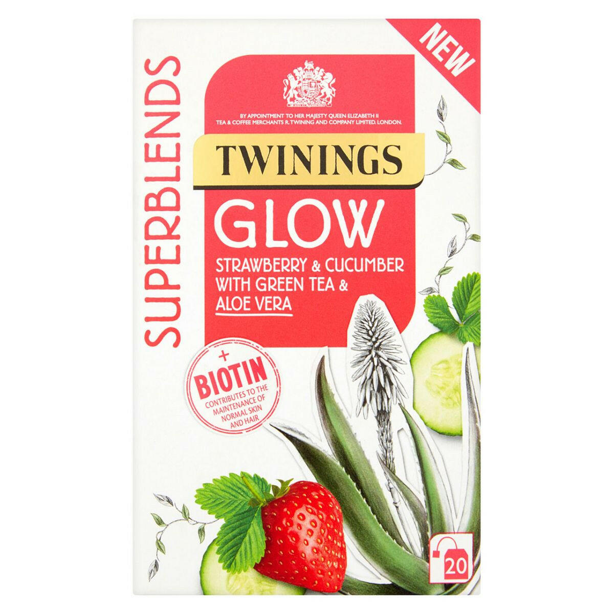 Twinings Superblends Glow - 40g Health Foods Boots