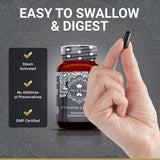 True Veda | Activated Charcoal | Coconut Shells | 60 Caps GOODS Superdrug