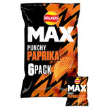 Walkers Max Paprika Multipack Crisps 6x27g GOODS Sainsburys