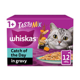 Whiskas 1+ Tasty Mix Catch Of The Day Adult Wet Cat Food Pouches in Gravy GOODS ASDA