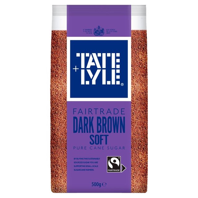 Tate & Lyle Fairtrade Dark Brown Soft Sugar 500g GOODS M&S