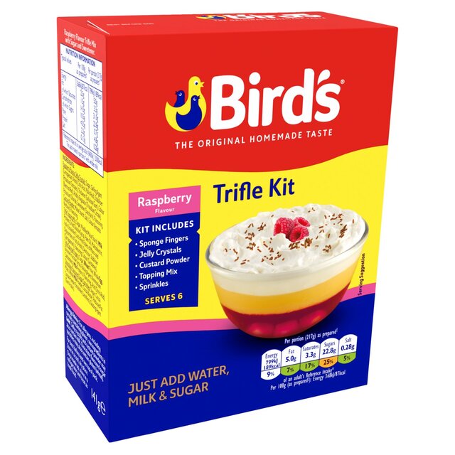 Bird's Raspberry Trifle Mix 141g - McGrocer