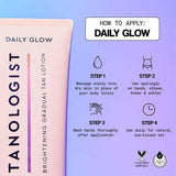 Tanologist Daily Glow Gradual Tan Light - Medium Brightening GOODS Superdrug