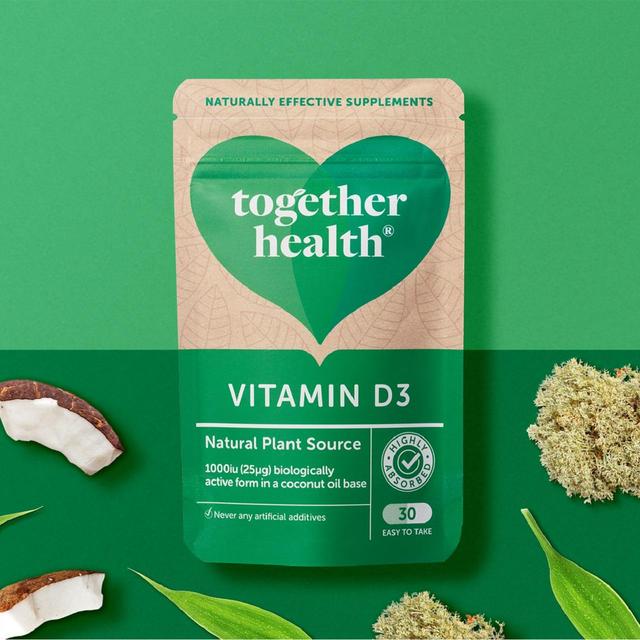 Together Health Vitamin D3 Vegan Capsules 30 per pack GOODS M&S