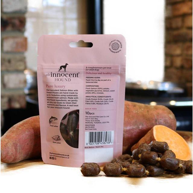 The Innocent Hound Dog Treats Salmon Bites with Sweet Potato 10 per pack GOODS M&S