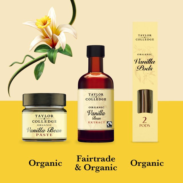 Taylor & Colledge Organic Vanilla Bean Paste 65g GOODS M&S