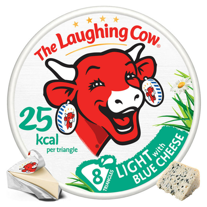 The Laughing Cow Light Blue Cheese Spread Triangles x8 GOODS ASDA