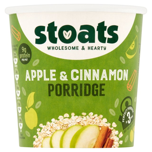 Stoats Porridge Pot Apple & Cinnamon 60g GOODS M&S