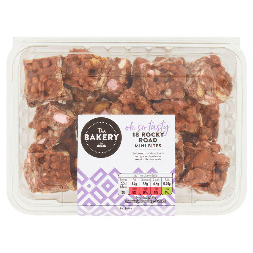The BAKERY at ASDA 18 Mini Rocky Road Bites GOODS ASDA