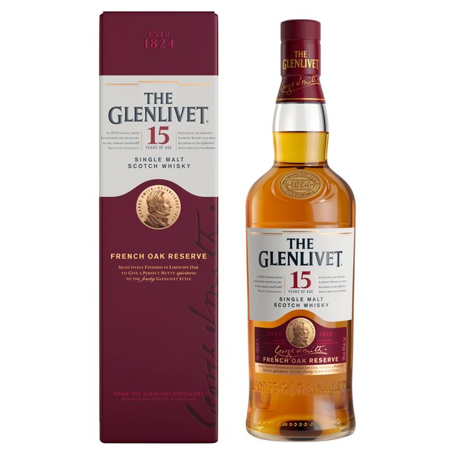The Glenlivet 15 Year Old Single Malt Scotch Whisky 70cl GOODS M&S