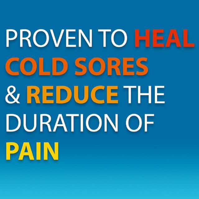 Zovirax Cold Sore Treatment Cream Contains Aciclovir Pump Dispenser 2g GOODS M&S