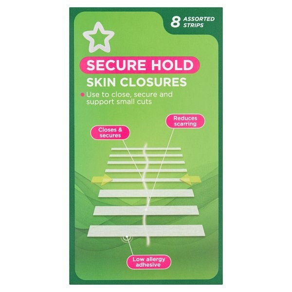 Superdrug Wound Closure Strips X 8 GOODS Superdrug