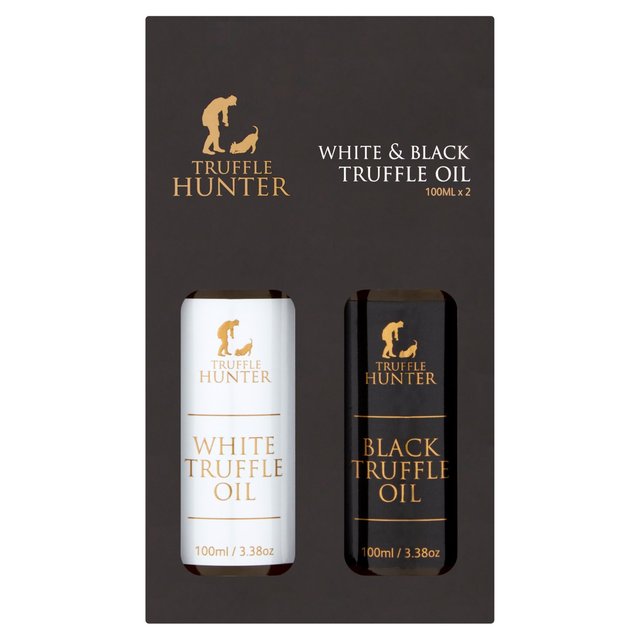 TruffleHunter Black & White Truffle Oil Selection 2 x 100ml GOODS M&S