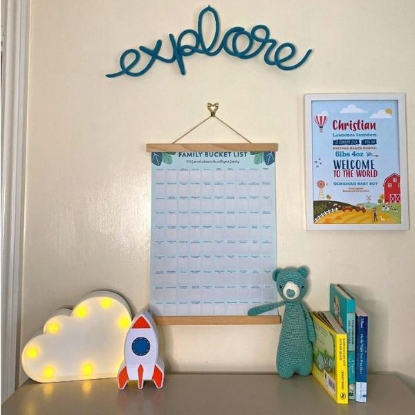 Toddle 100 Family Adventures - Ultimate Bucket List (A3) 1pc GOODS Superdrug