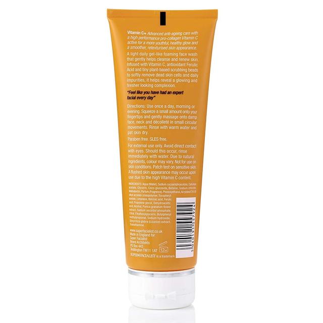 Super Facialist Vitamin C Polishing Face Wash 125ml GOODS M&S