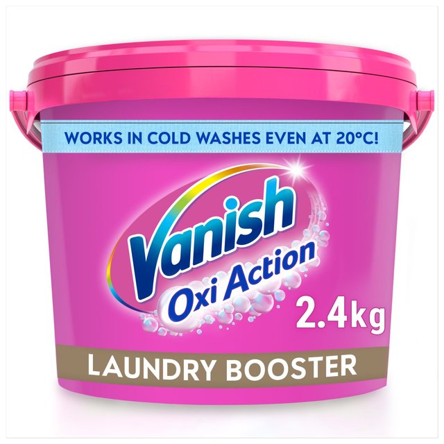 Vanish Oxi Action Powder Fabric Stain Remover Powder Colours 2.4kg GOODS M&S