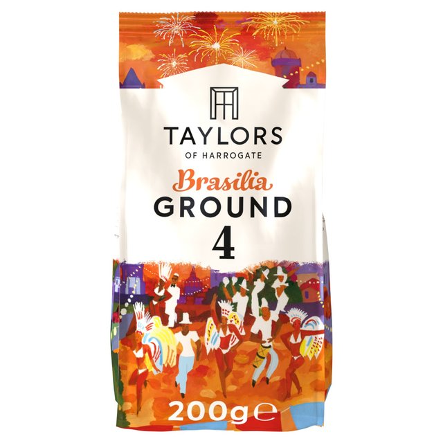 Taylors Cafe Brasilia Ground Coffee    200g GOODS M&S