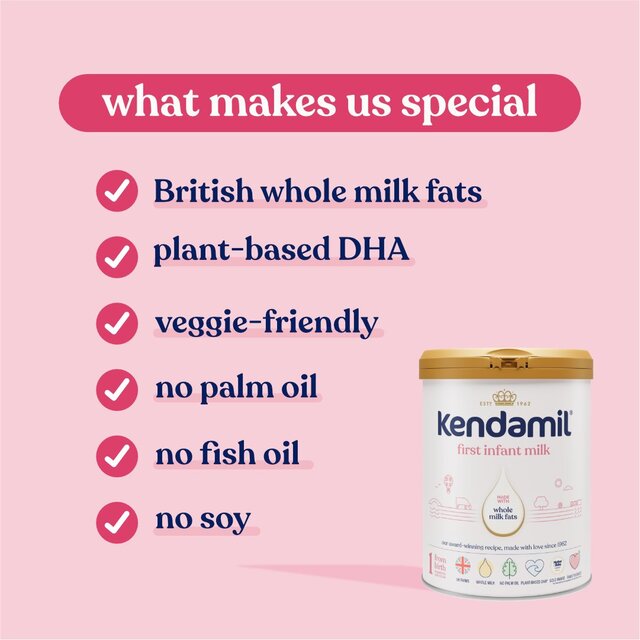 Kendamil First Infant Milk Stage 1 (0-6 Months) 800g - McGrocer