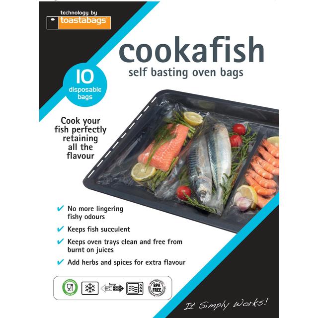 Toastabags Cookafish Oven Bags   10 per pack GOODS M&S
