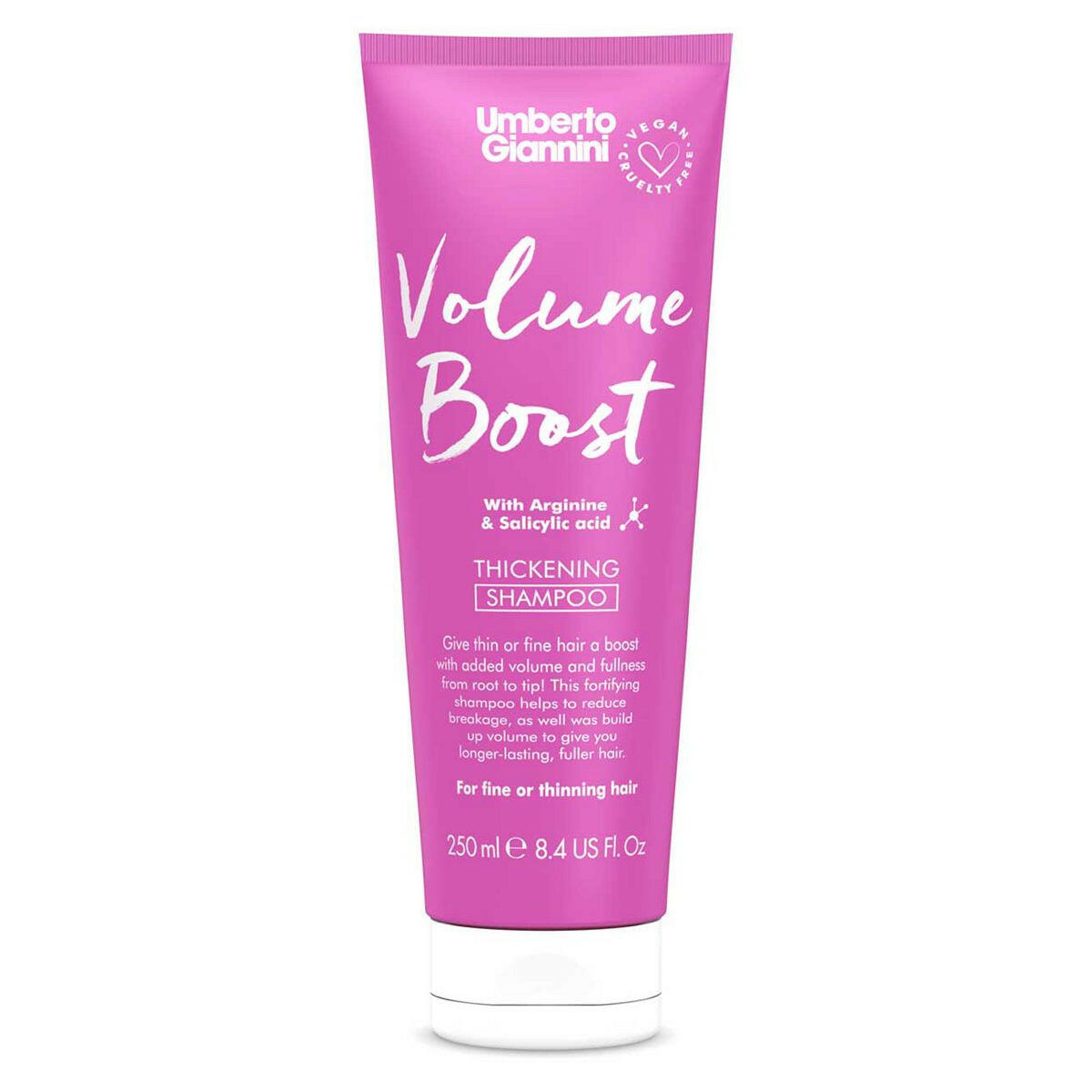 Umberto Giannini Volume Boost Shampoo 250ml GOODS Boots