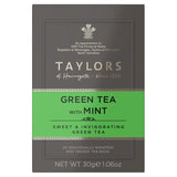 Taylors Green Tea with Mint Teabags 20 per pack GOODS M&S
