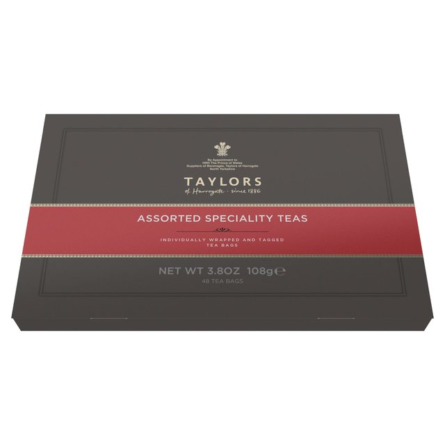 Taylors Assorted Speciality Teabags 48 per pack GOODS M&S