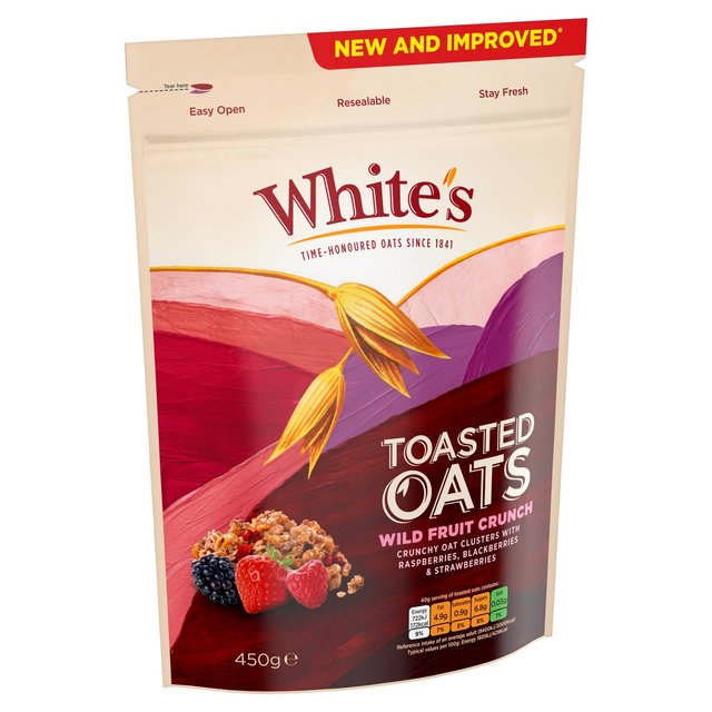 White's Toasted Oats Fruit Crunch 450g GOODS M&S