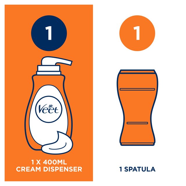 Veet Men Hair Removal Cream Chest & Body Sensitive 400ml GOODS M&S