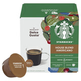 Starbucks Medium House Blend Coffee Pods Dolce Gusto 12 per pack GOODS M&S