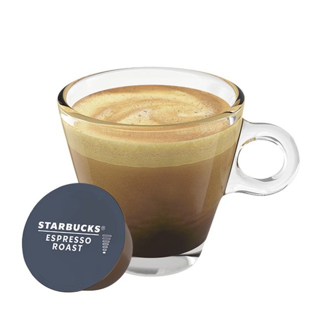 STARBUCKS Dark Espresso Roast Coffee Pods by NESCAFE Dolce Gusto 12 per pack GOODS M&S