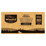 Winalot Meaty Chunks Mixed in Gravy Wet Dog Food 80 x 100g GOODS M&S