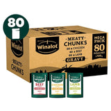 Winalot Meaty Chunks Mixed in Gravy Wet Dog Food 80 x 100g GOODS M&S