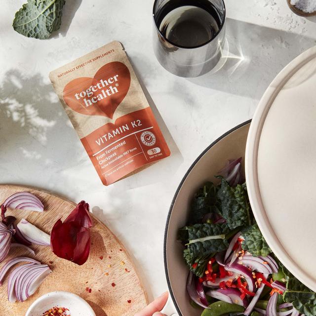 Together Vitamin K2 Natural MK7 Form Fermented Chickpeas 30 per pack GOODS M&S